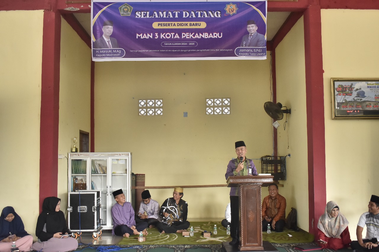 KOMITE MAN 3 ADAKAN RAPAT KOORDINASI DENGAN WALI SISWA PPDB JALUR PSU DAN PBM T.A 2024/2025