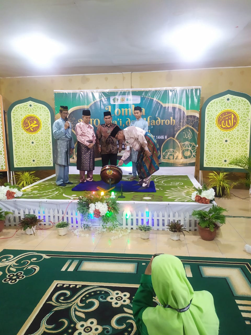Kasubbag TU Buka Lomba Bersempena Milad Ke-6 MAN 3 Kota Pekanbaru