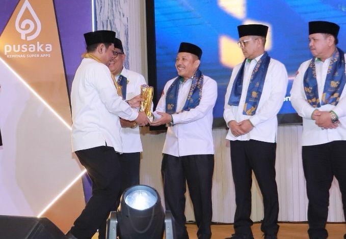 Humas Kemenag Riau Raih Penghargaan Pengelola Terbaik Website di Lingkungan Kementerian Agama RI