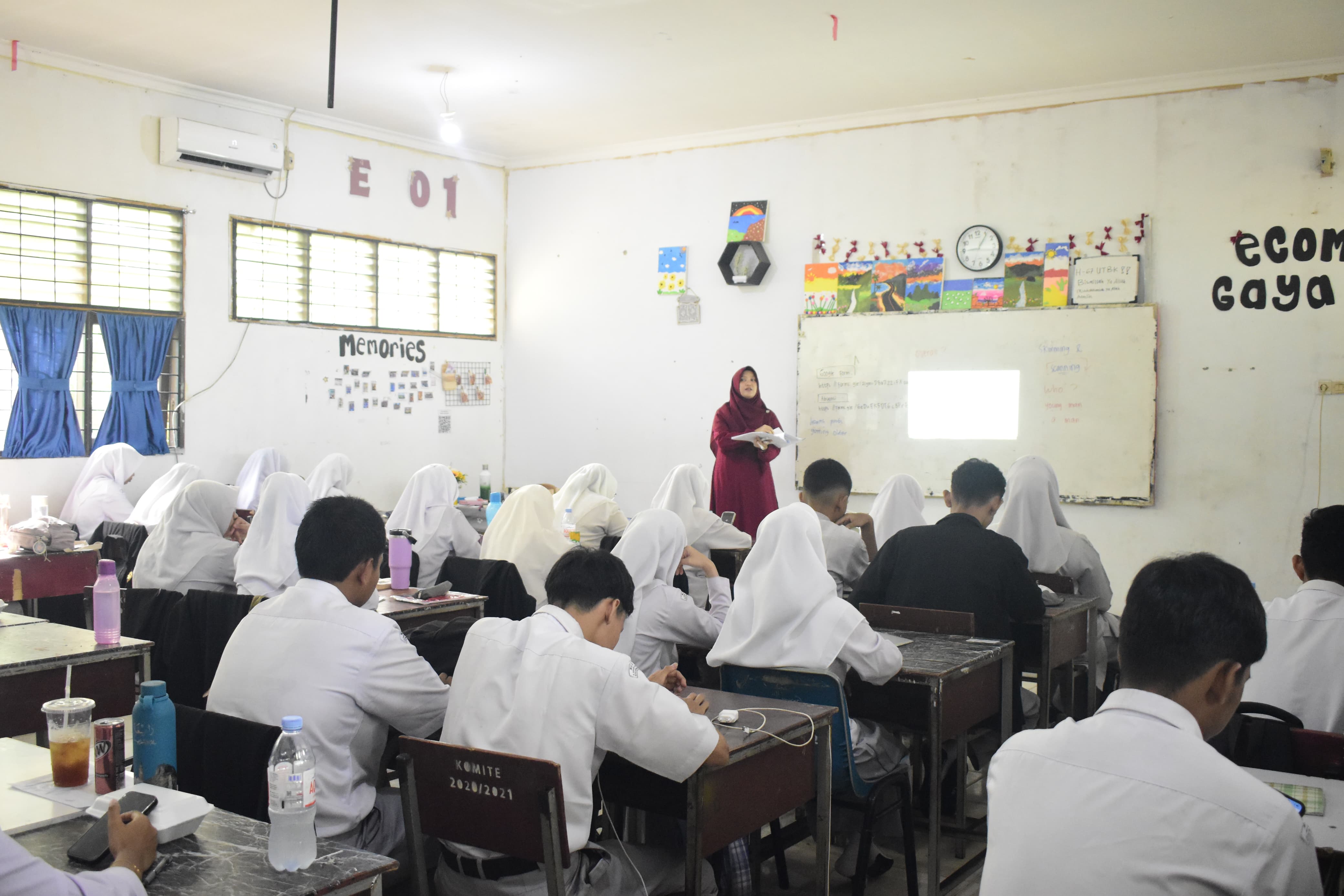 MAN 3 Pekanbaru Adakan Pemantapan SNBT Bersama Quipper