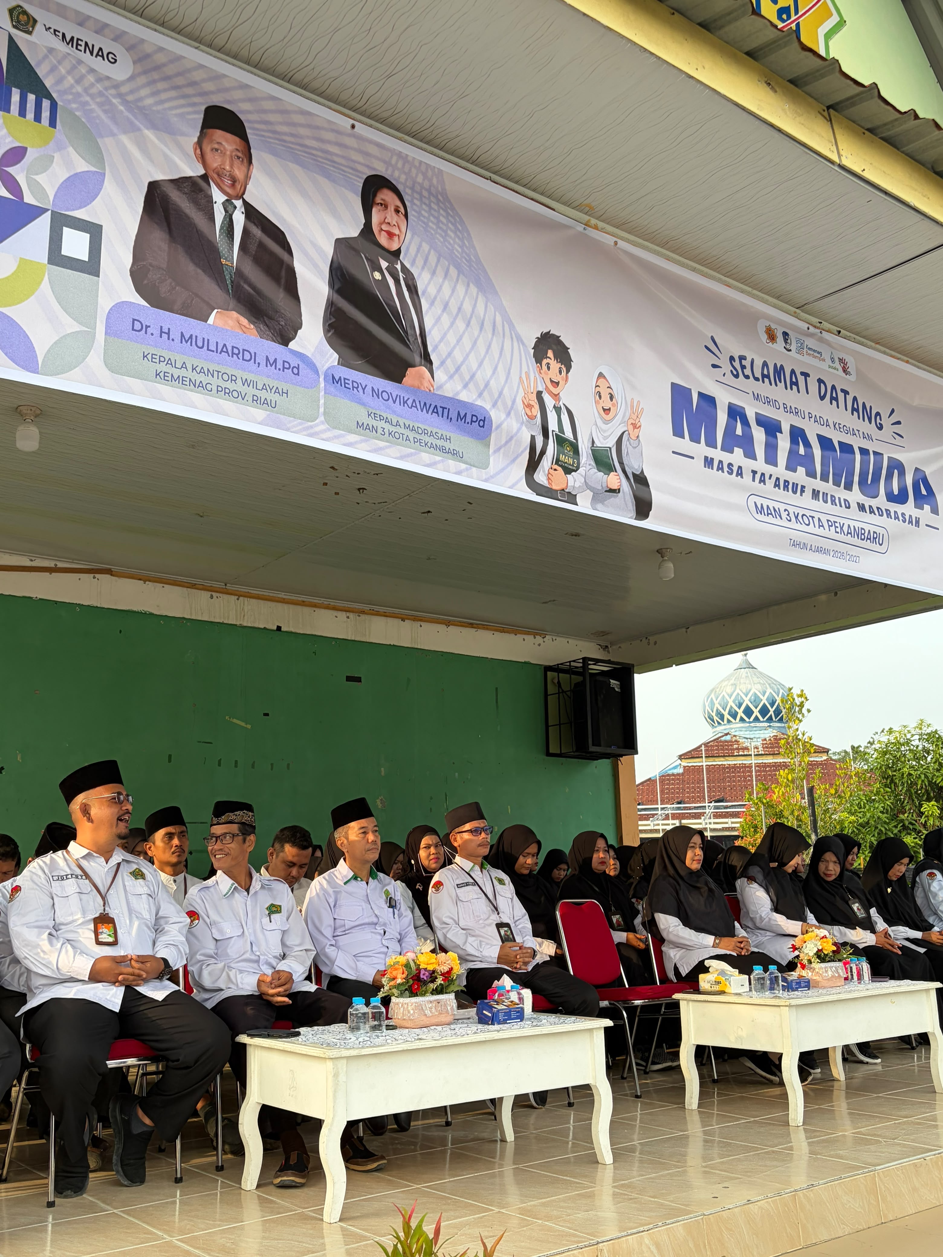 Mengawali Langkah Menuju Gemilang Juara, MAN 3 Kota Pekanbaru Gelar Upacara Tahun Ajaran 2026/2027