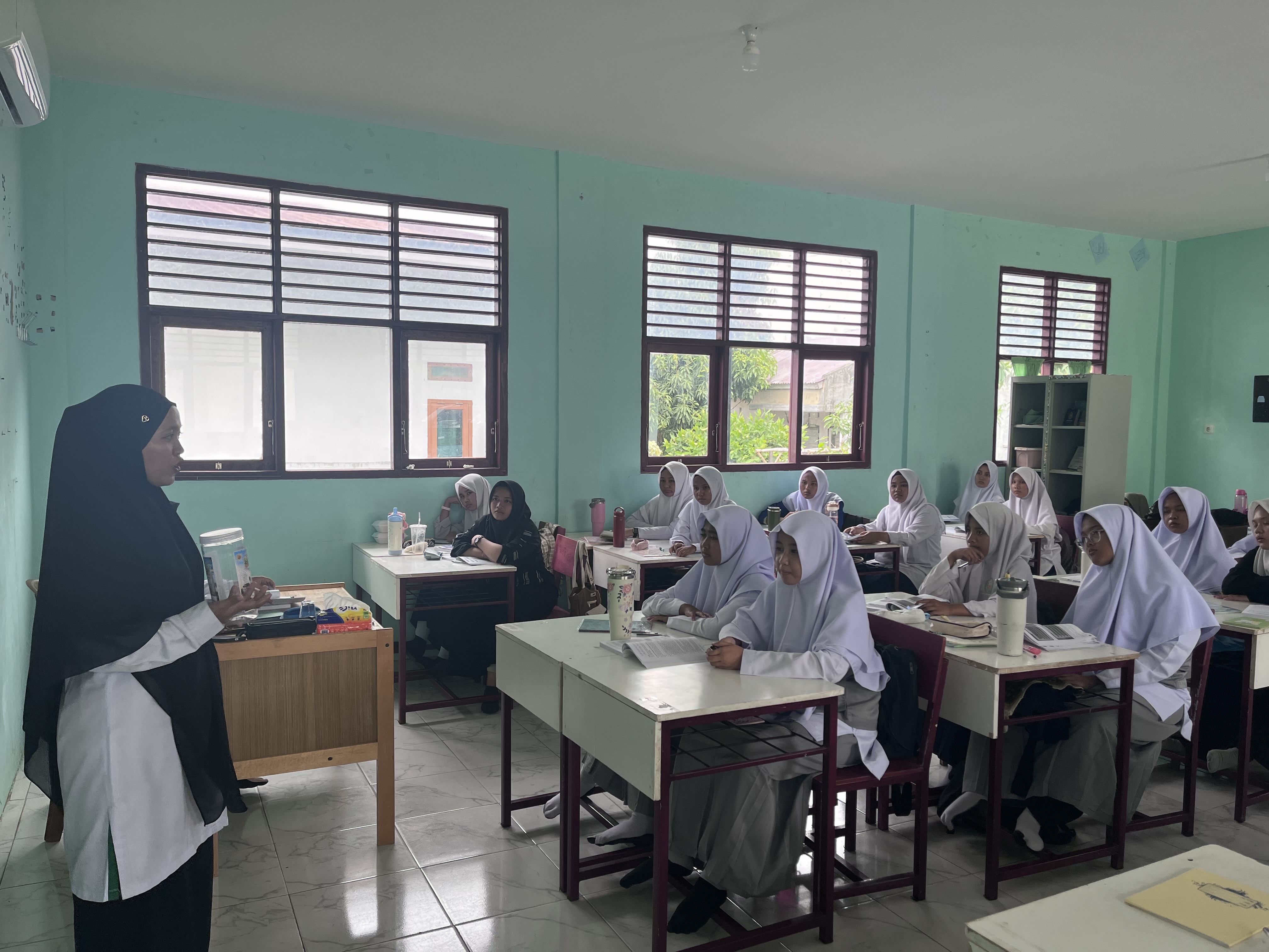 Gerbu di Serbu, MAN 3 Kota Pekanbaru Ajak Warga Madrasah Berinfak untuk Pembangunan Masjid Al-Jihad