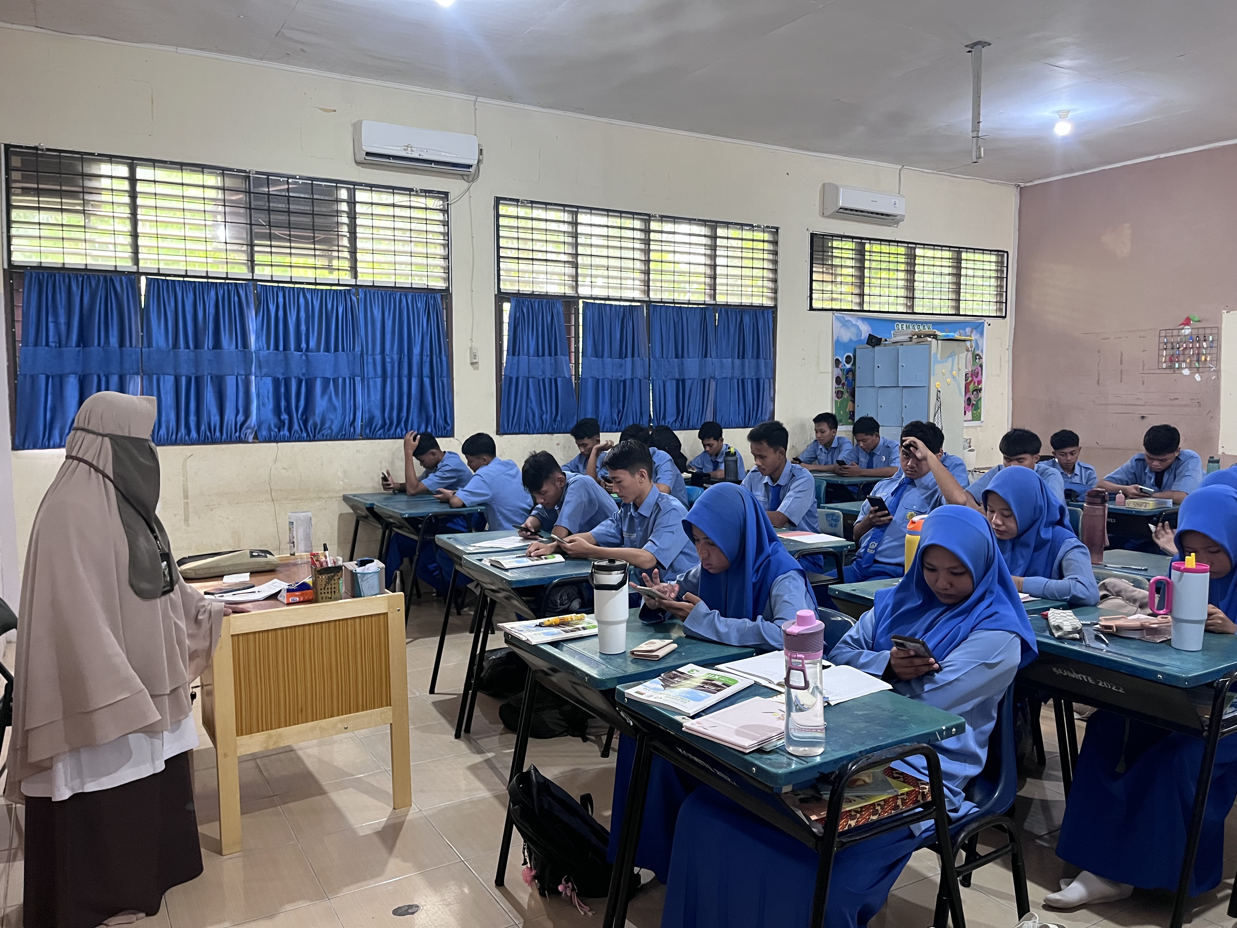 Ukur Kesiapan SNBT, Murid MAN 3 Kota Pekanbaru Ikuti Try Out Nurul Fikri