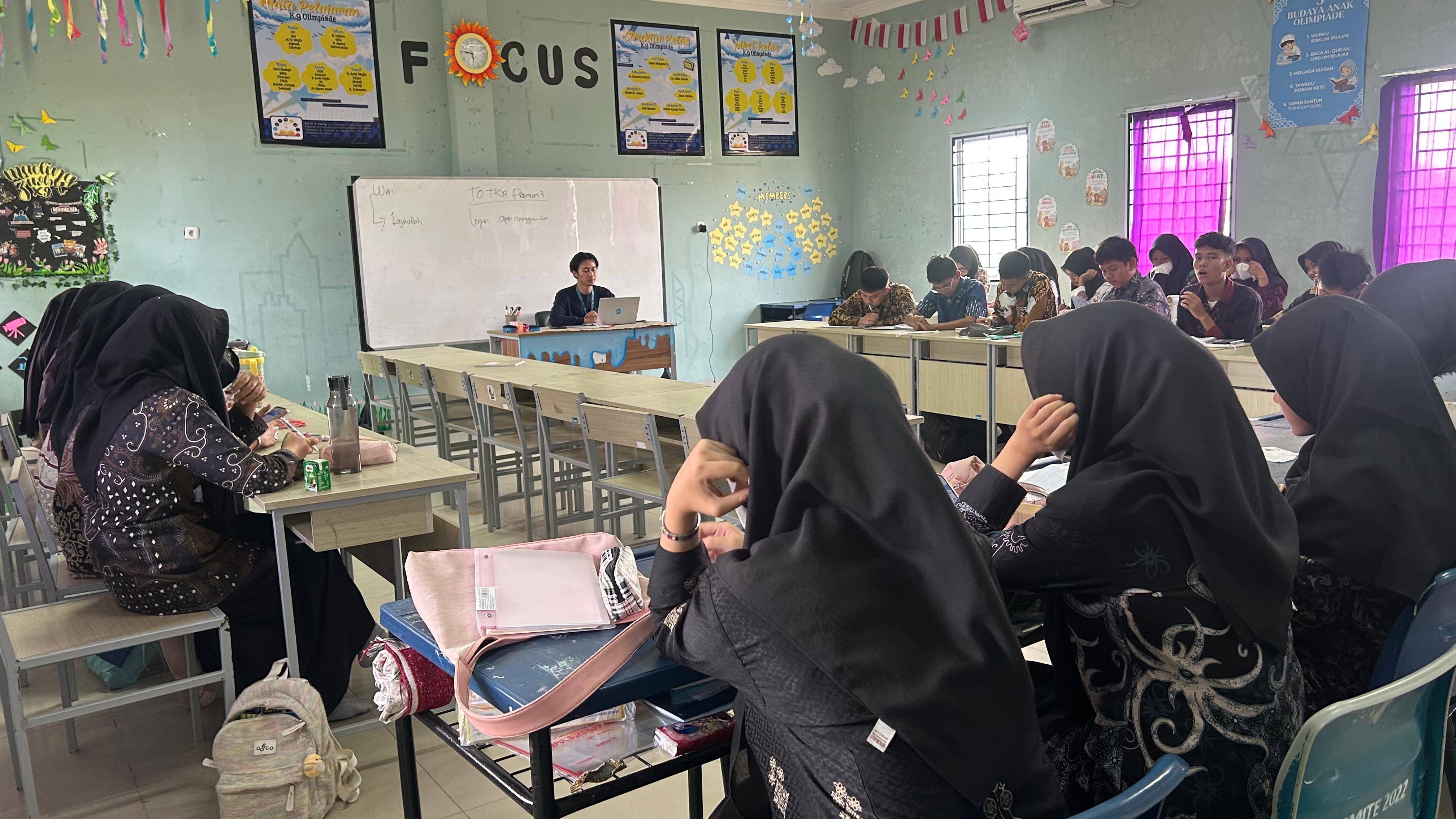 Uji Kemampuan, Ukur Kesiapan: MAN 3 Kota Pekanbaru Gelar TO TKA Bersama Ruangguru