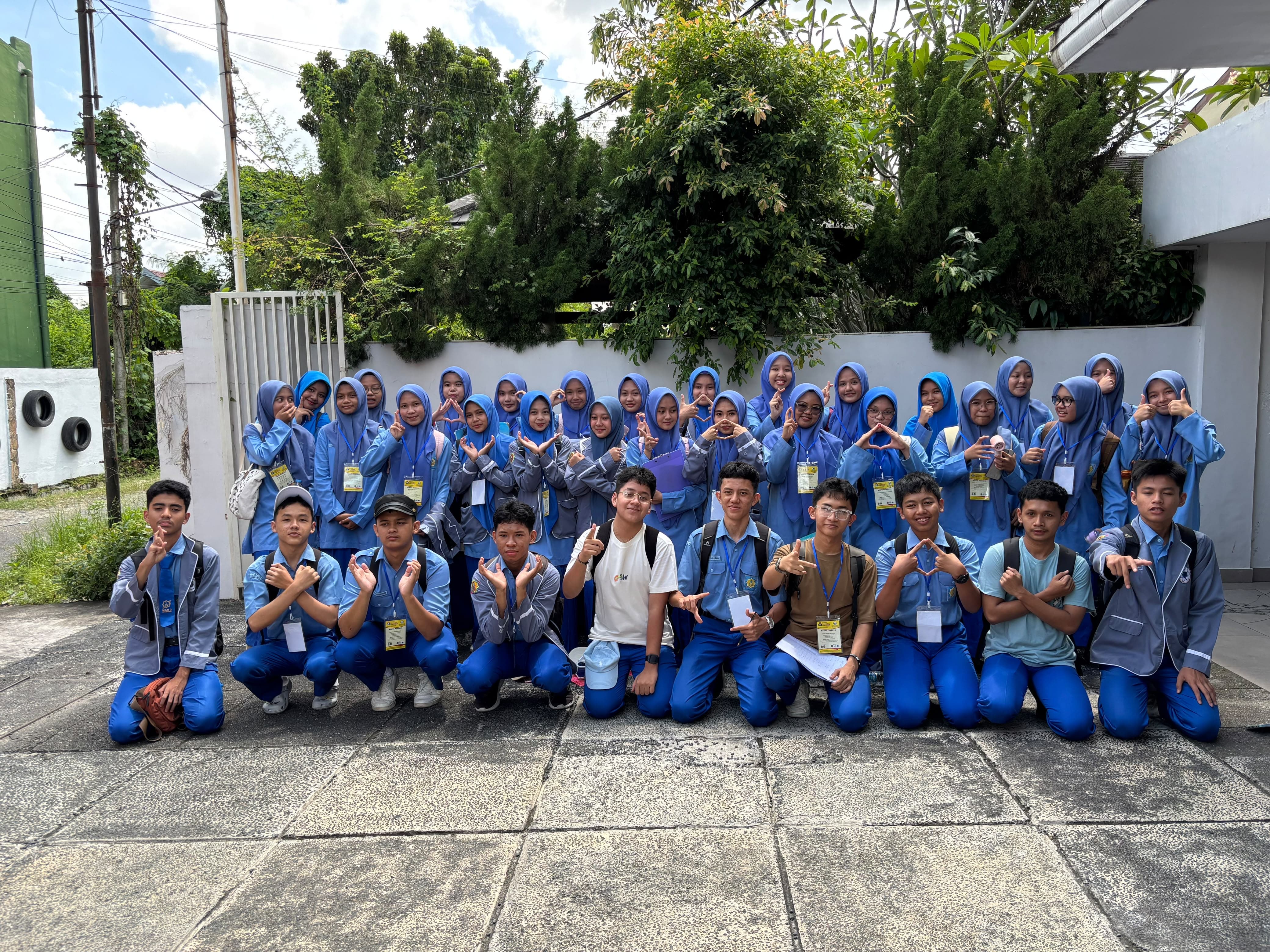 Tunjukkan Kompetensi, 35 Murid MAN 3 Pekanbaru Ikuti SCE 2026 di USU.